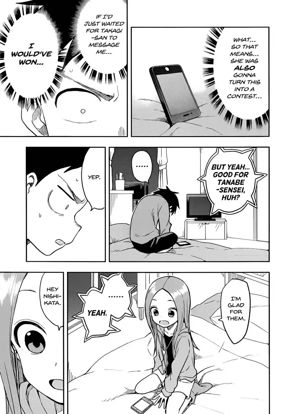 Karakai Jouzu no Takagi san Ch. 134 Marriage