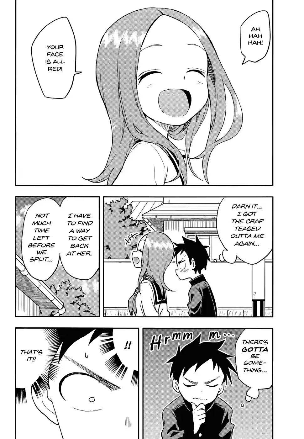 Karakai Jouzu no Takagi san Ch. 135 Dropped Something