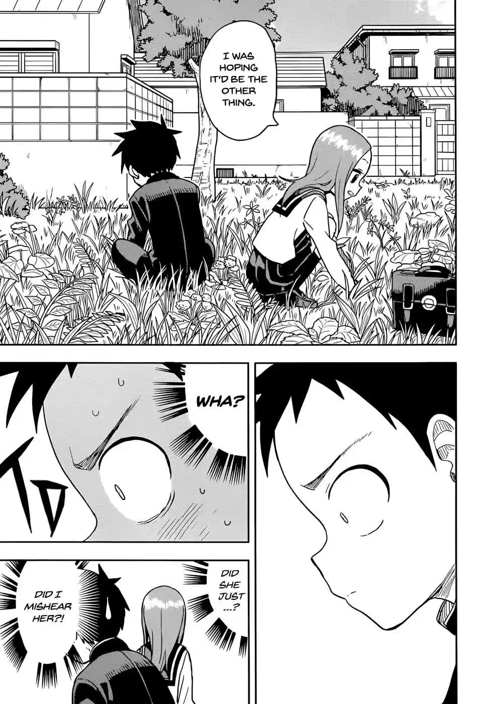Karakai Jouzu no Takagi san Ch. 135 Dropped Something