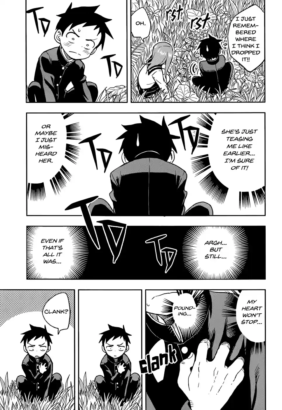 Karakai Jouzu no Takagi san Ch. 135 Dropped Something