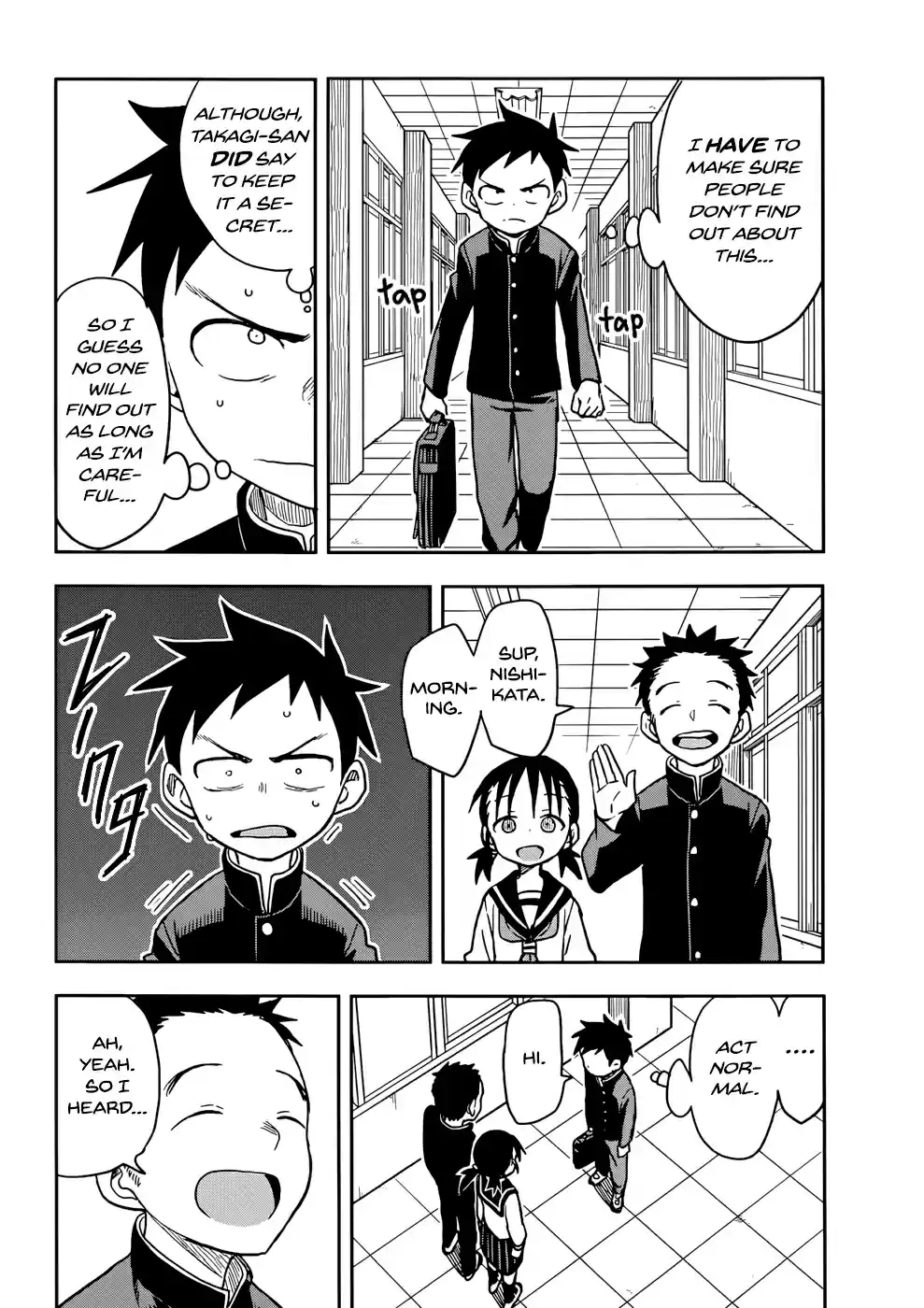 Karakai Jouzu no Takagi san Ch. 139 Exchange Diary