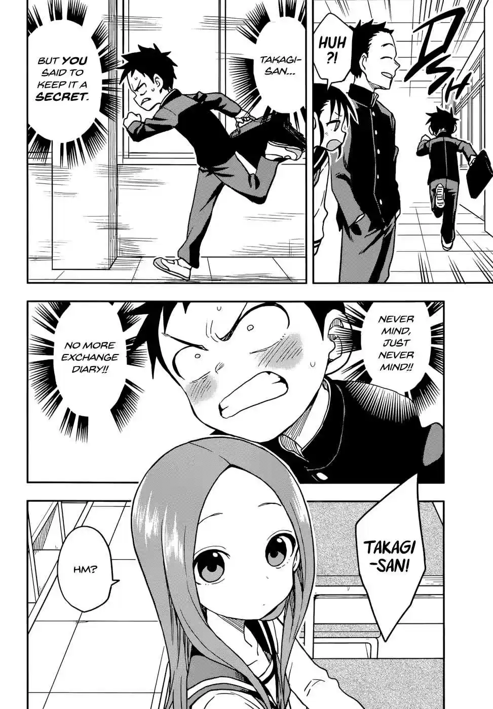 Karakai Jouzu no Takagi san Ch. 139 Exchange Diary