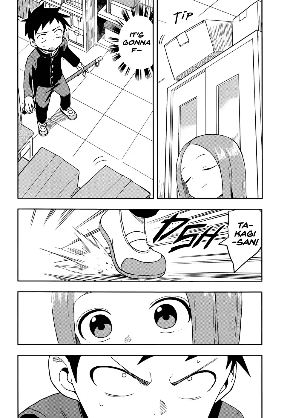 Karakai Jouzu no Takagi san Ch. 140 Using One's Strength