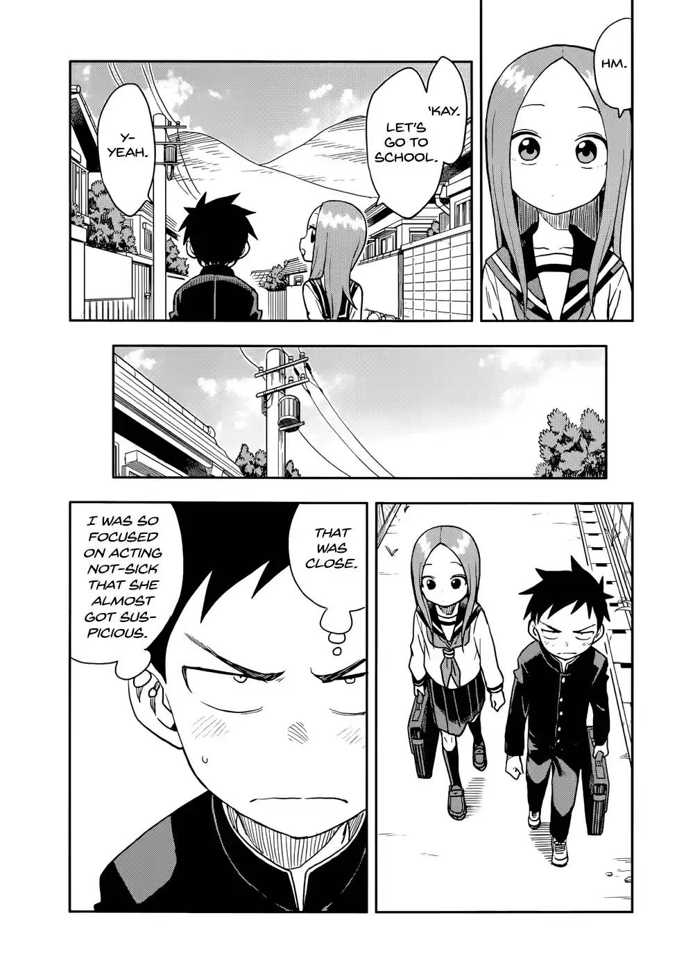 Karakai Jouzu no Takagi san Ch. 141 Slight Fever