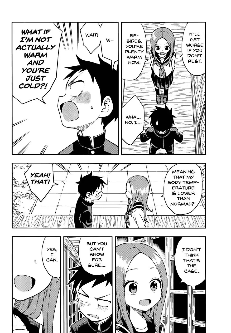 Karakai Jouzu no Takagi san Ch. 141 Slight Fever