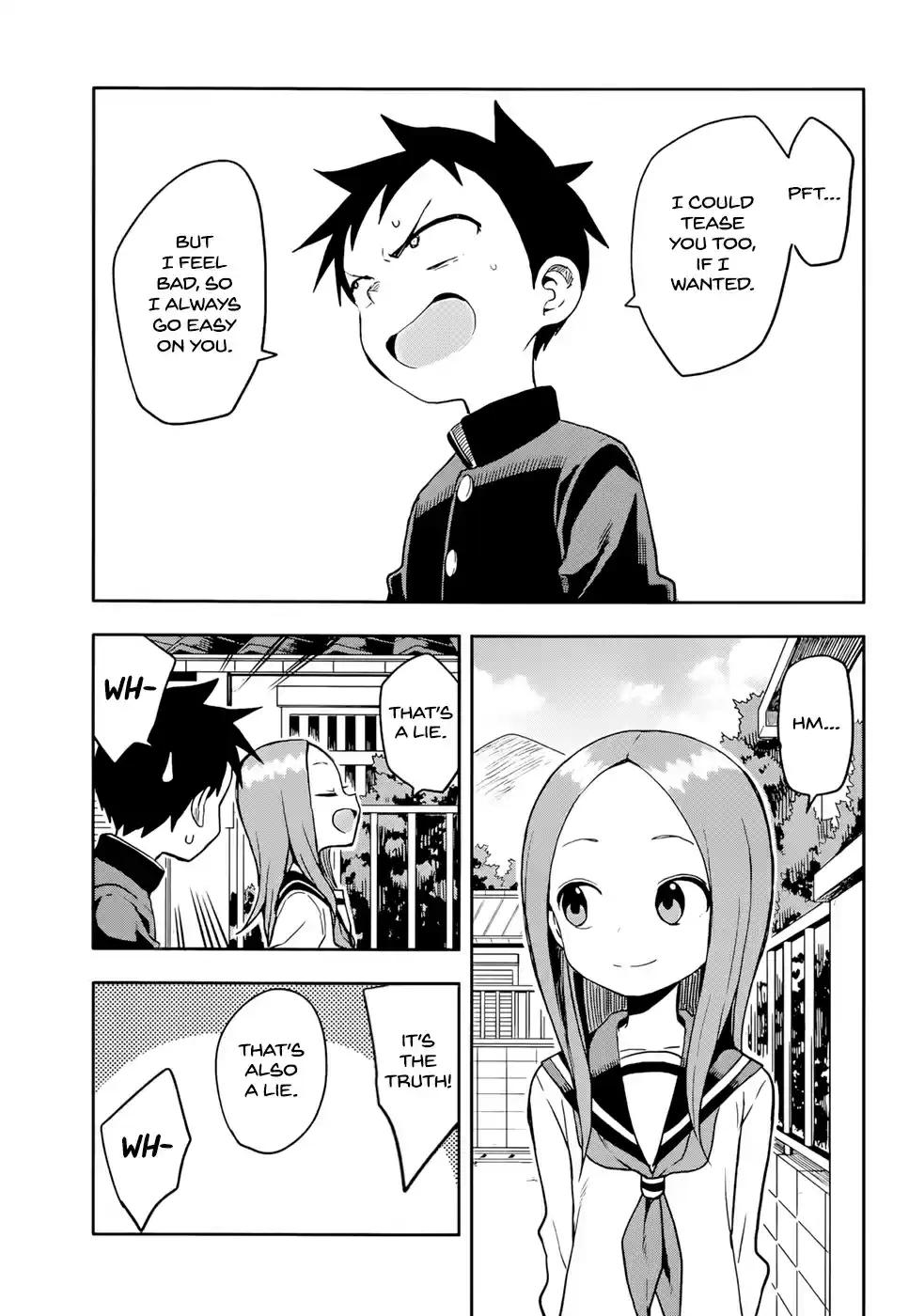 Karakai Jouzu no Takagi san Ch. 142 Truth or Lie