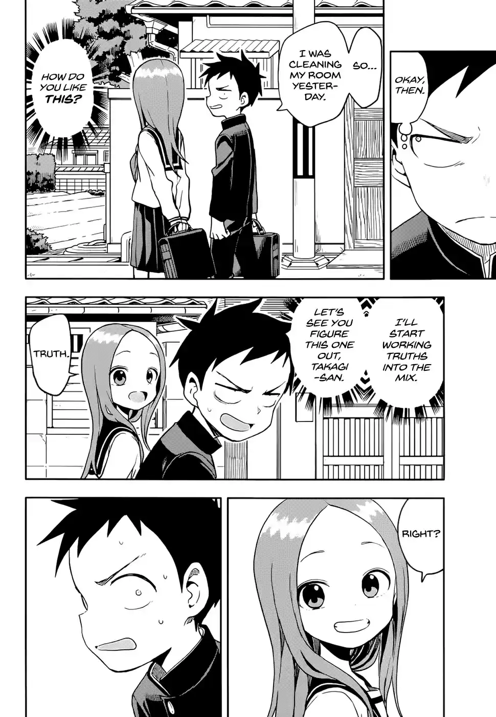 Karakai Jouzu no Takagi san Ch. 142 Truth or Lie