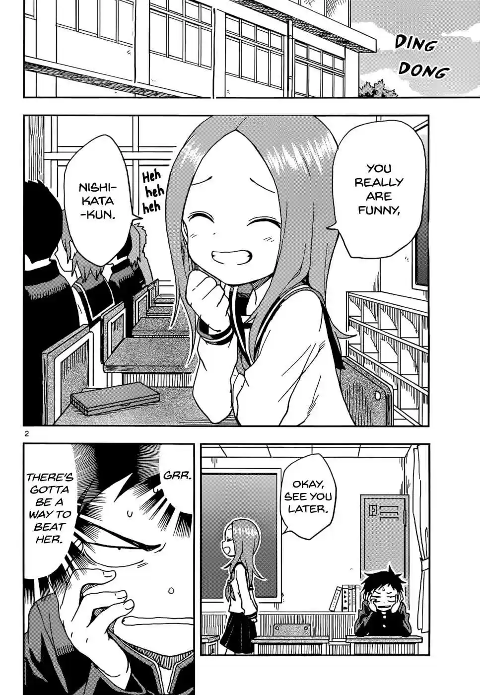 Karakai Jouzu no Takagi san Ch. 81 Dropping Honorifics