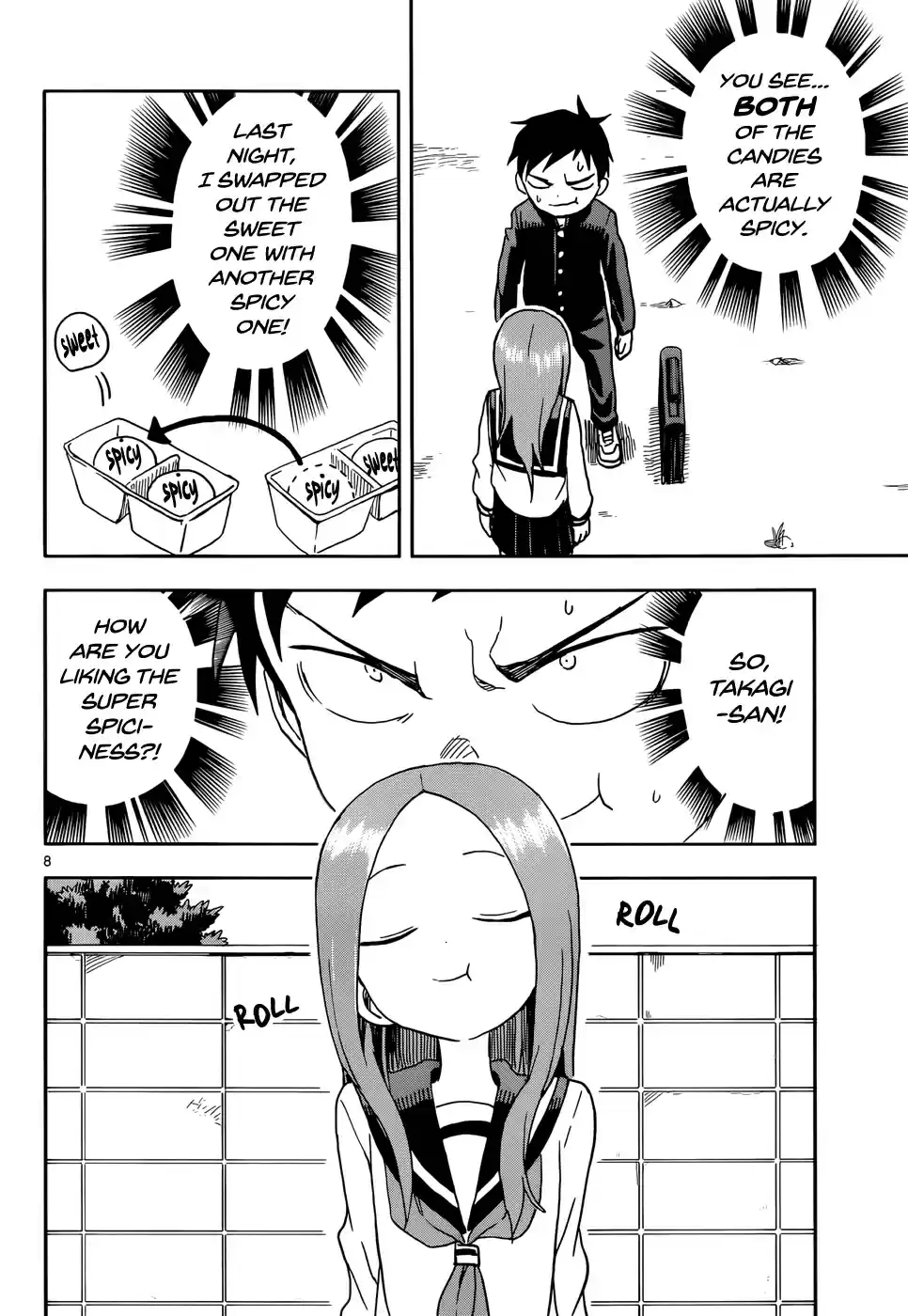 Karakai Jouzu no Takagi san Ch. 83 Candy
