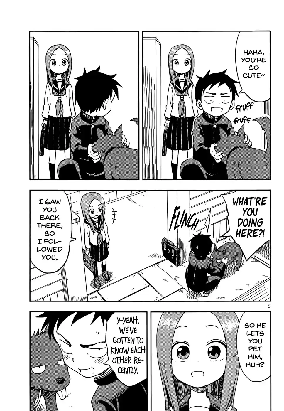 Karakai Jouzu no Takagi san Ch. 85 Dog