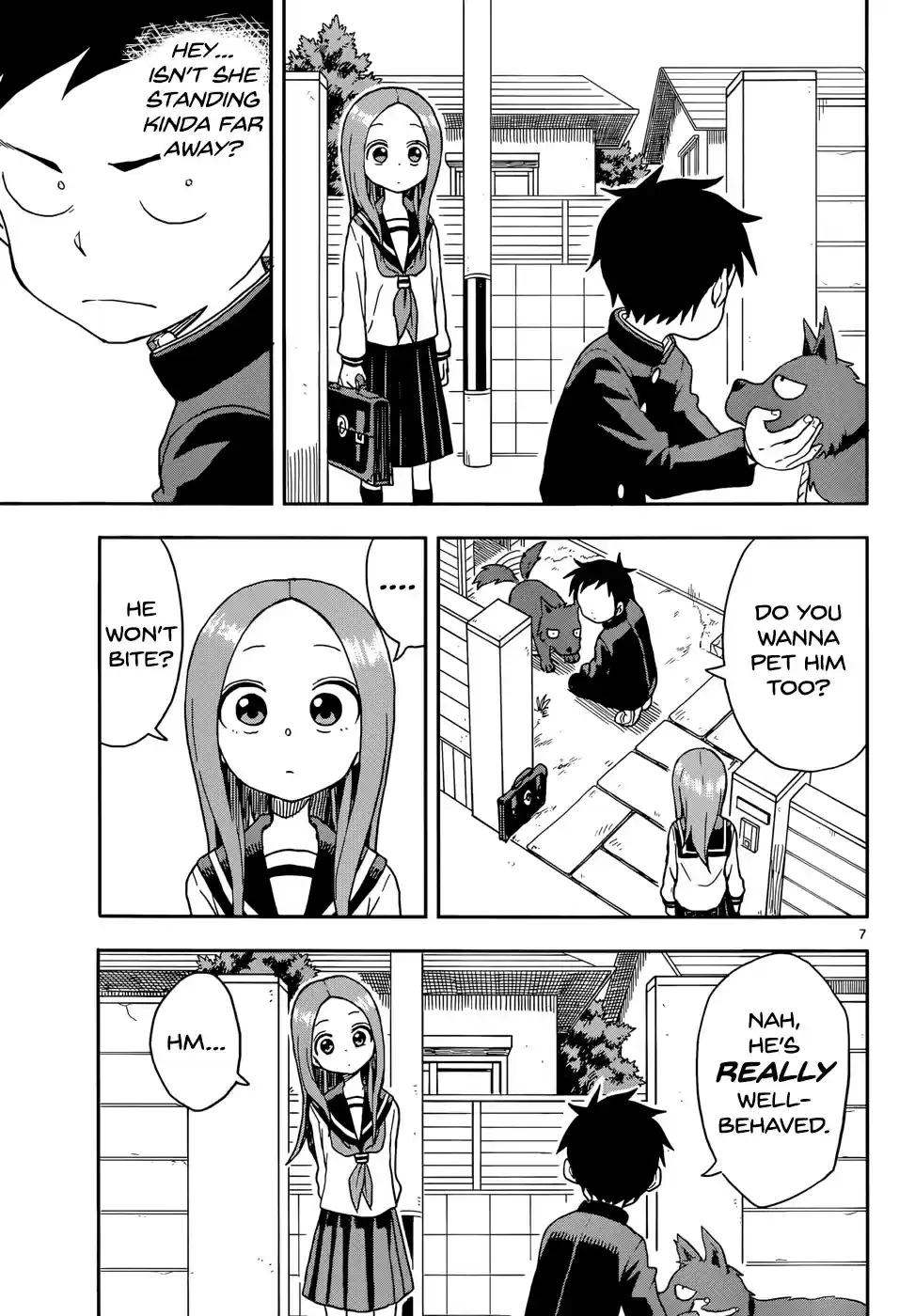 Karakai Jouzu no Takagi san Ch. 85 Dog