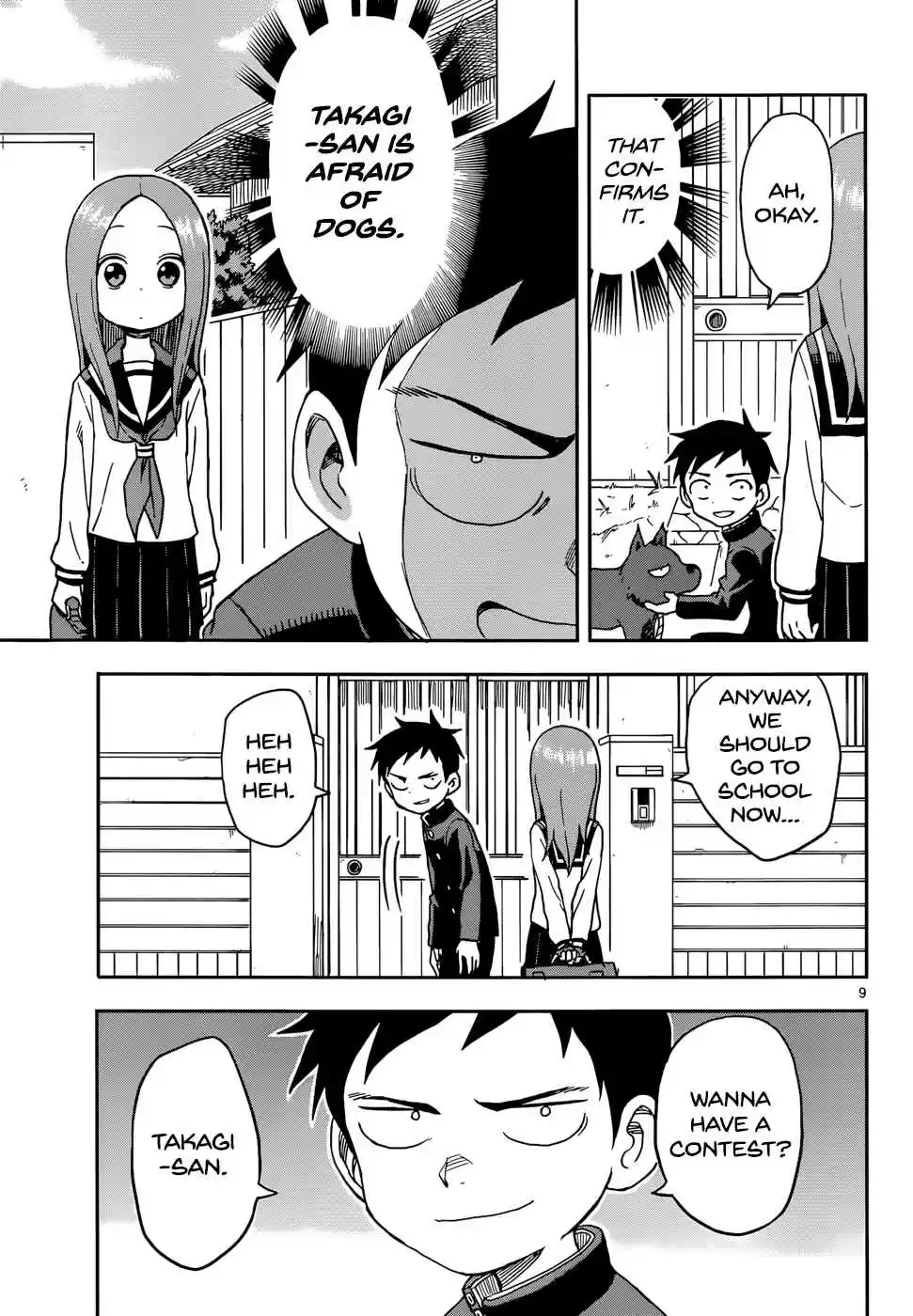 Karakai Jouzu no Takagi san Ch. 85 Dog