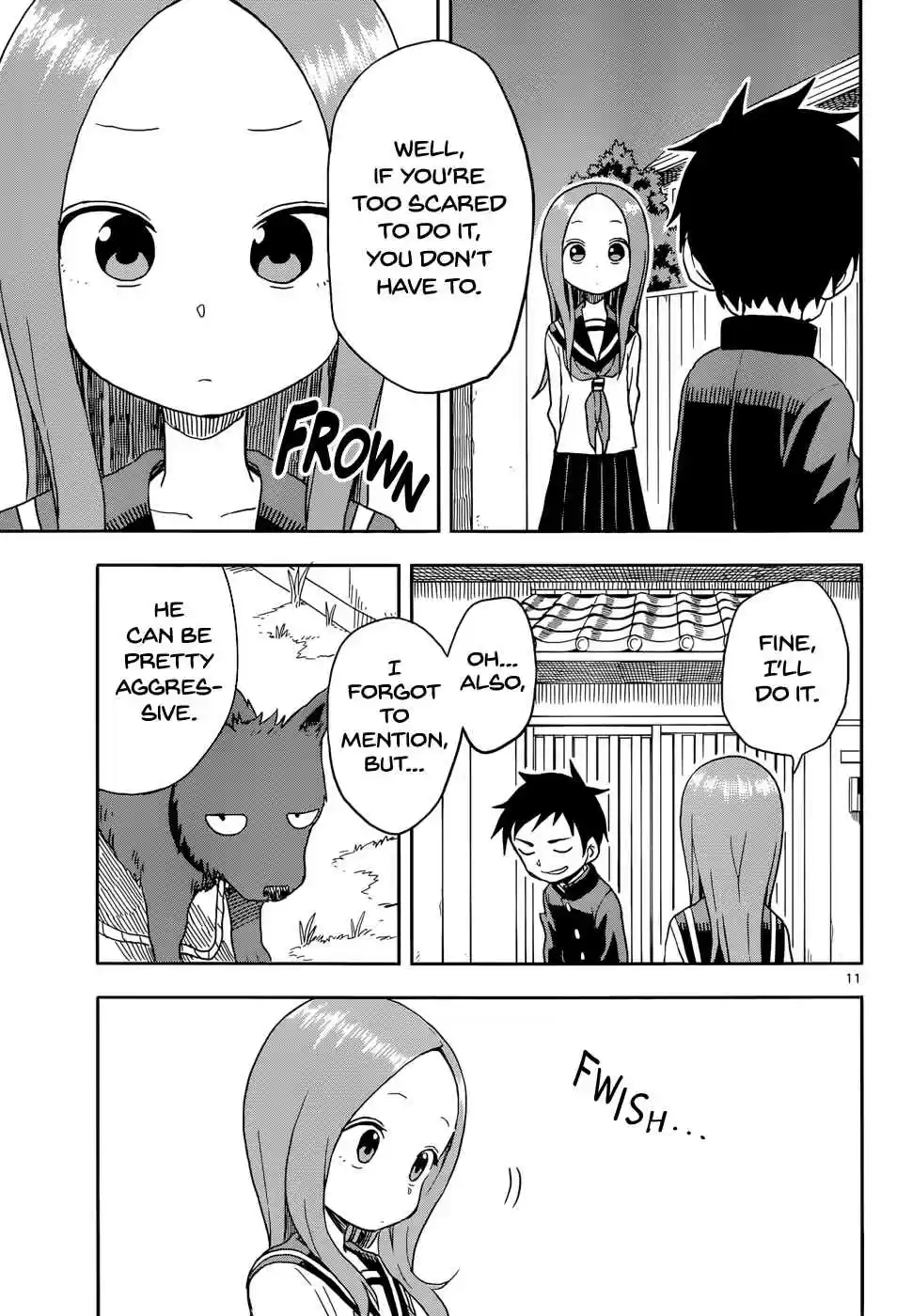 Karakai Jouzu no Takagi san Ch. 85 Dog