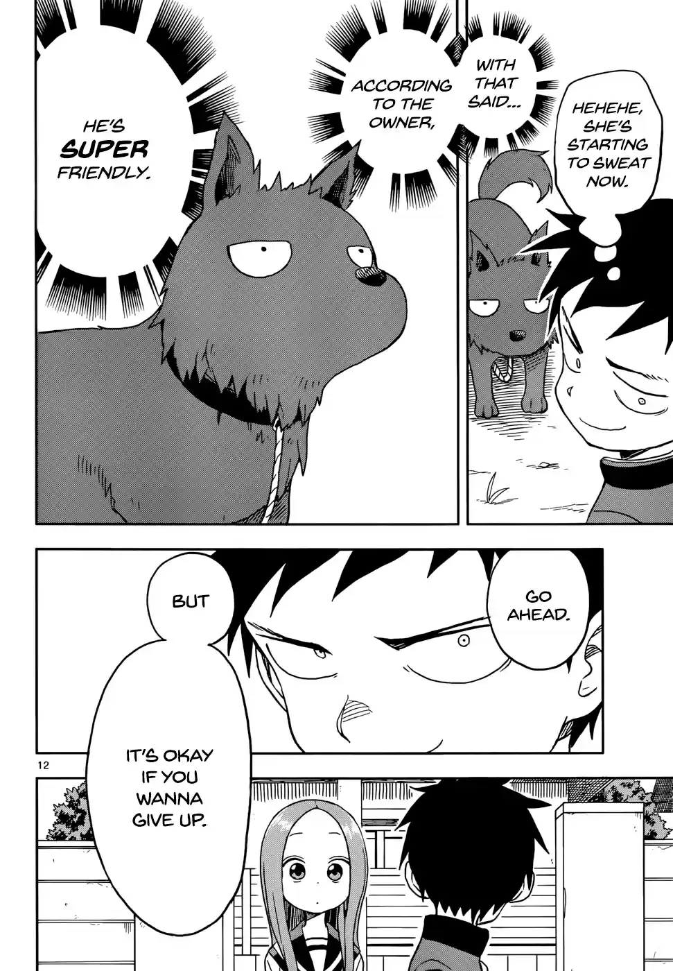 Karakai Jouzu no Takagi san Ch. 85 Dog