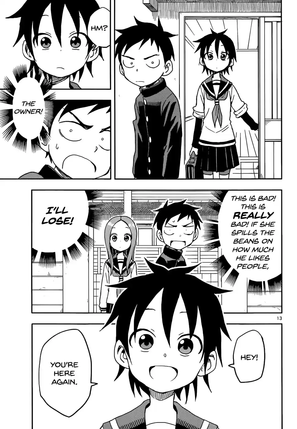 Karakai Jouzu no Takagi san Ch. 85 Dog