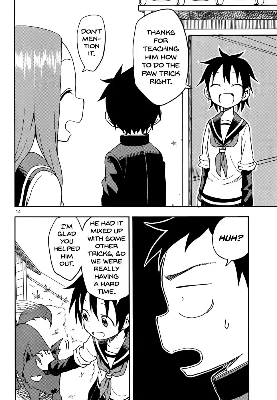 Karakai Jouzu no Takagi san Ch. 85 Dog