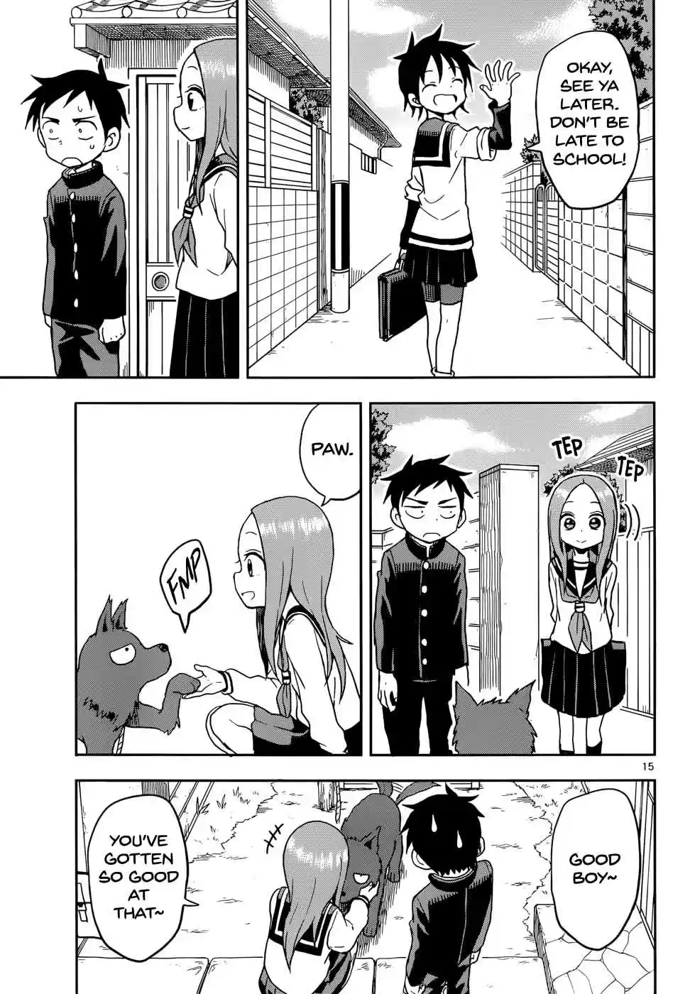 Karakai Jouzu no Takagi san Ch. 85 Dog