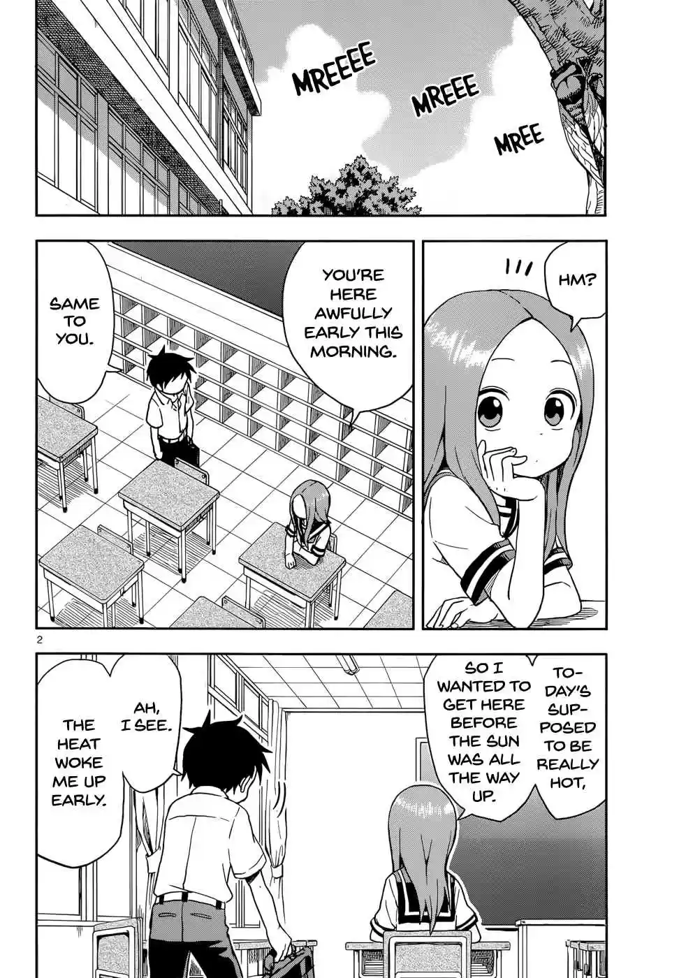 Karakai Jouzu no Takagi san Ch. 86 Fan