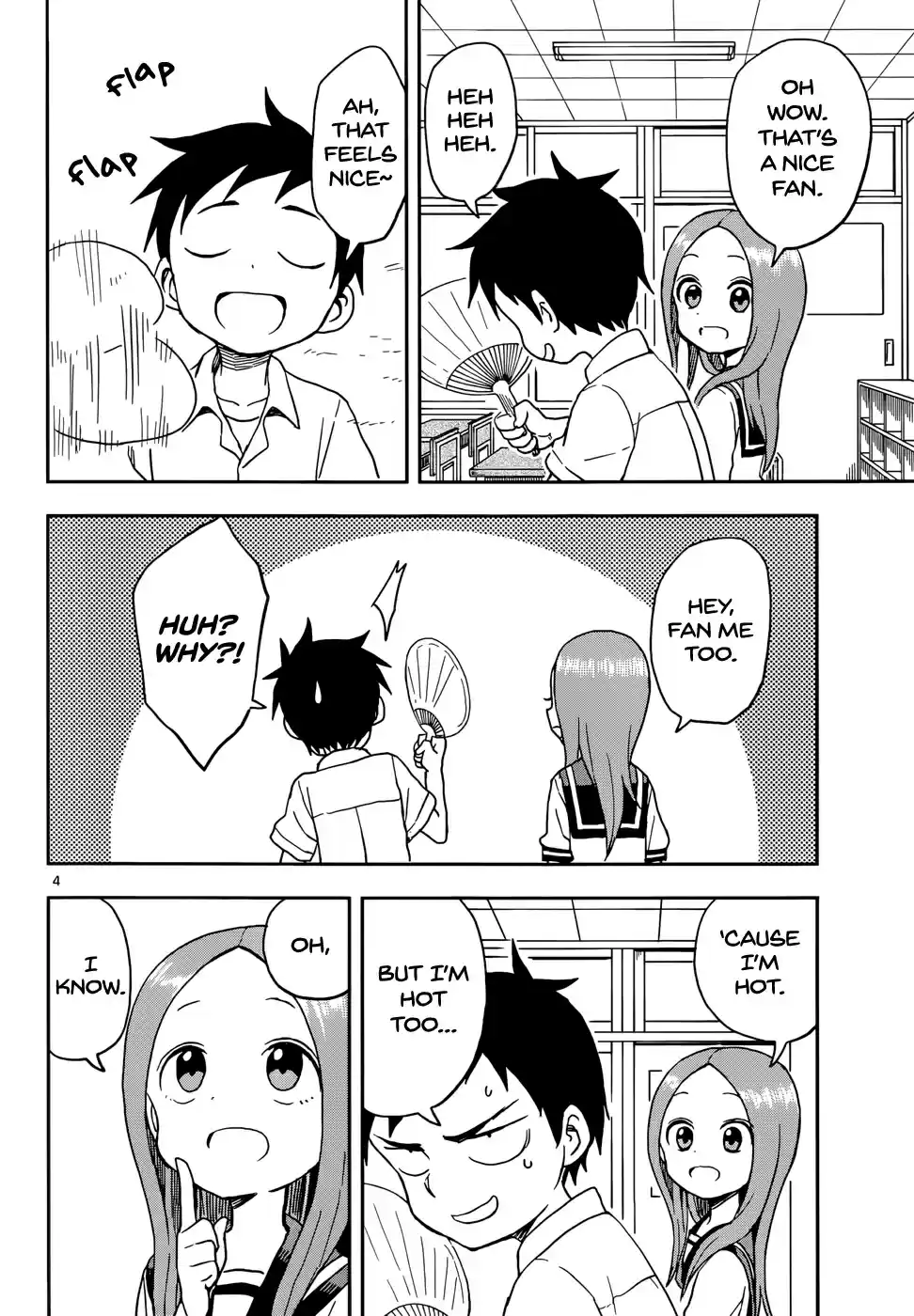 Karakai Jouzu no Takagi san Ch. 86 Fan