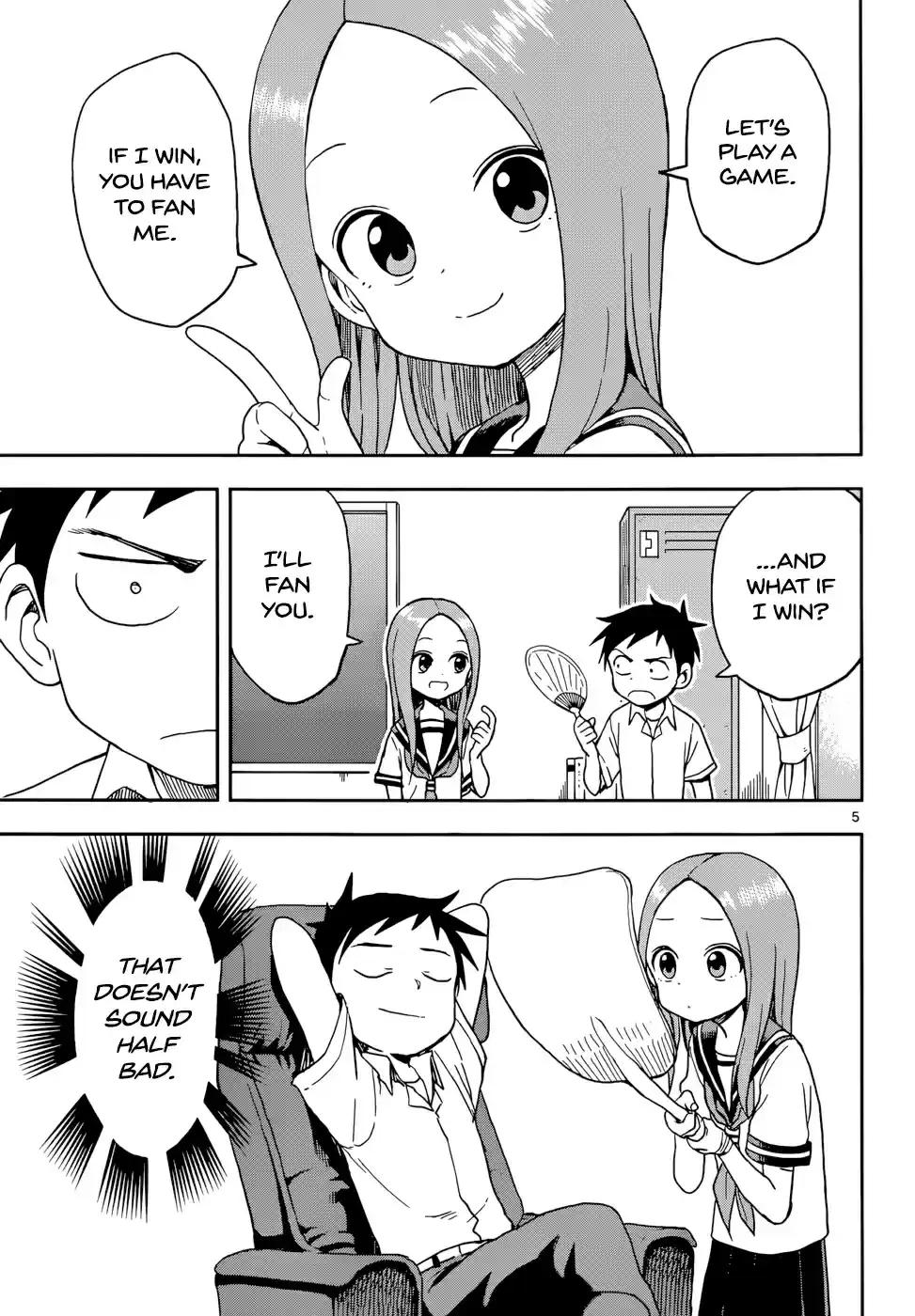 Karakai Jouzu no Takagi san Ch. 86 Fan