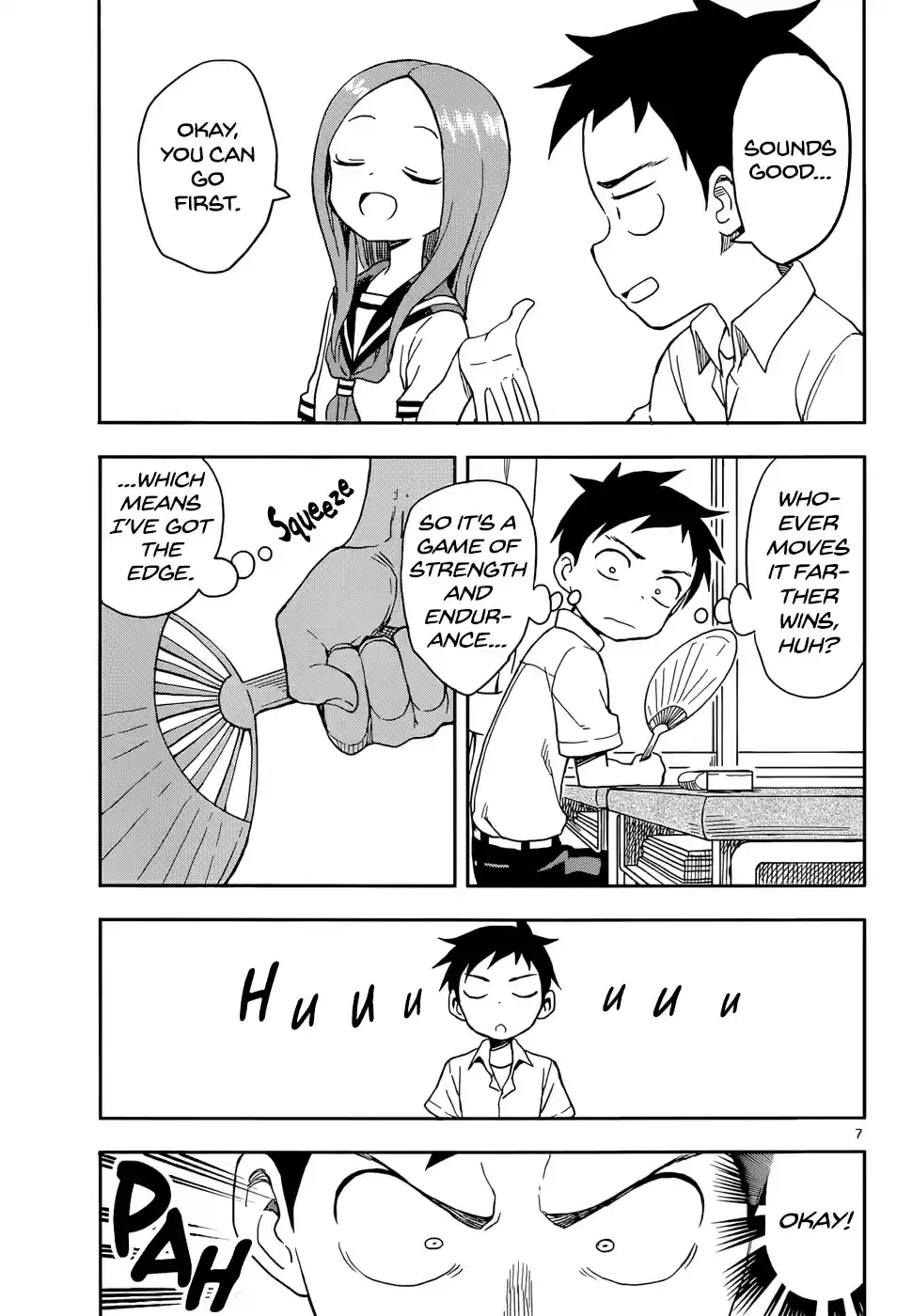 Karakai Jouzu no Takagi san Ch. 86 Fan