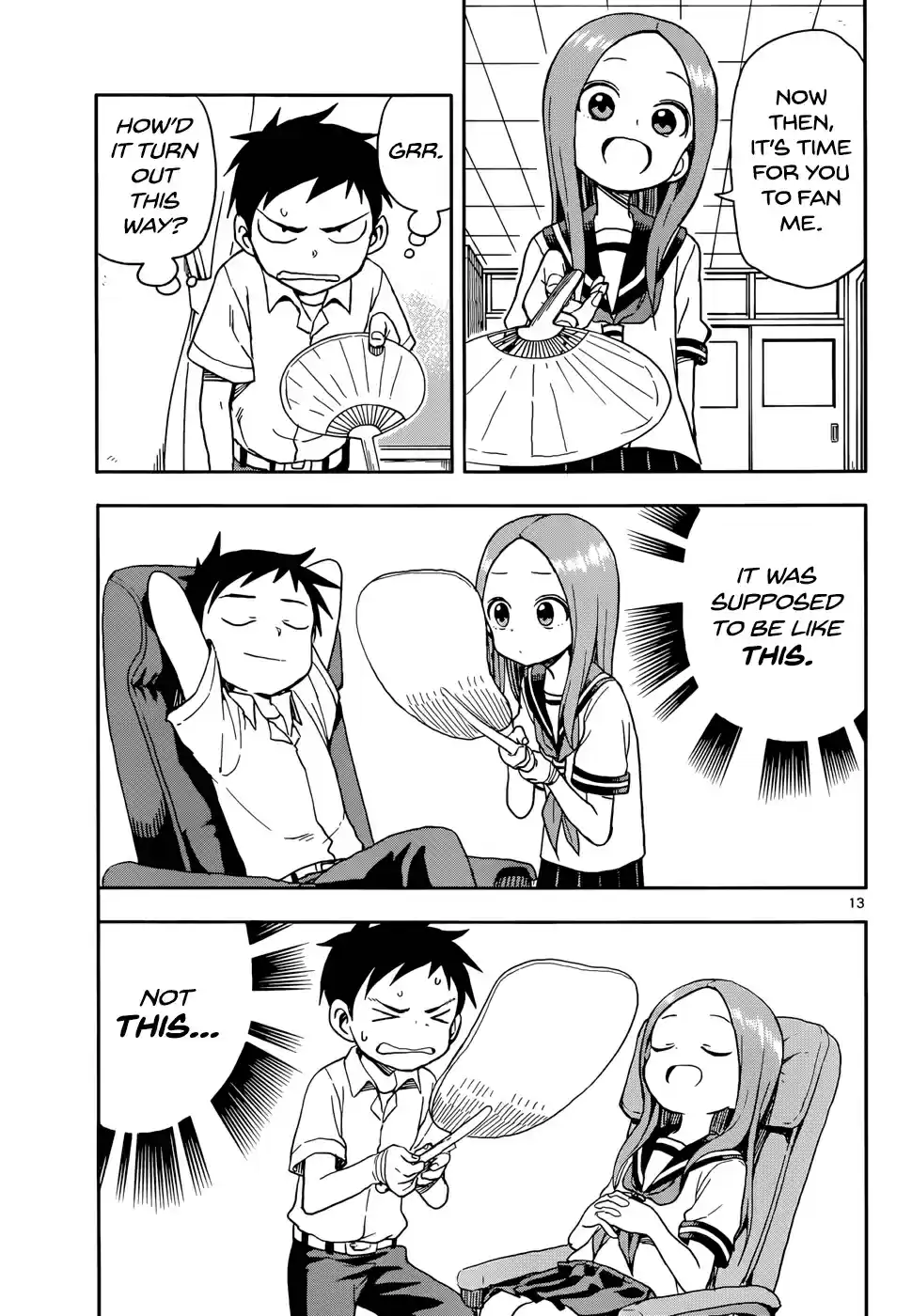 Karakai Jouzu no Takagi san Ch. 86 Fan