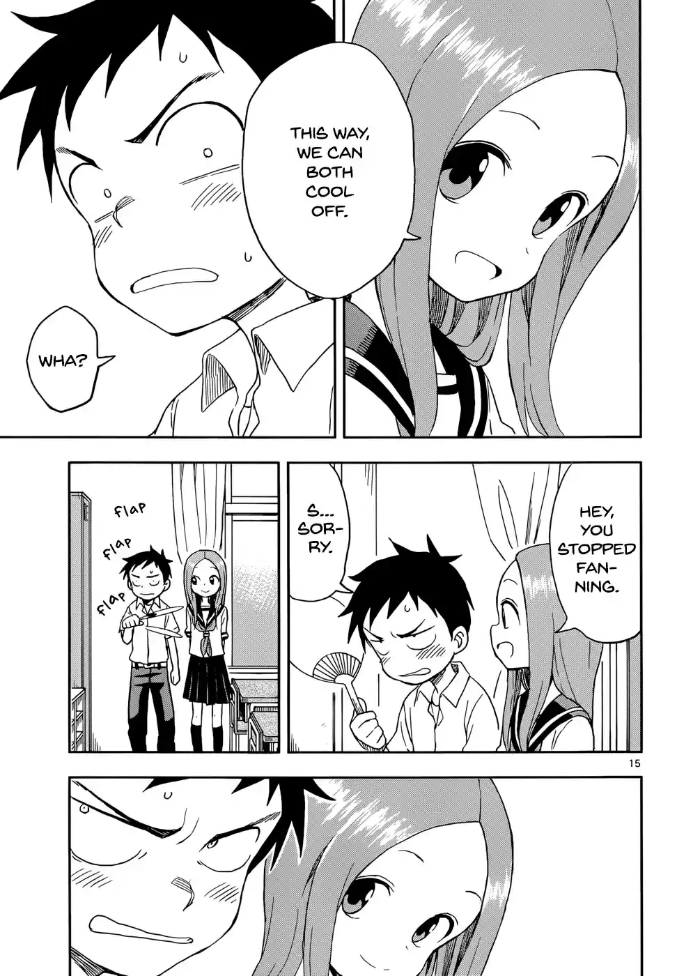 Karakai Jouzu no Takagi san Ch. 86 Fan