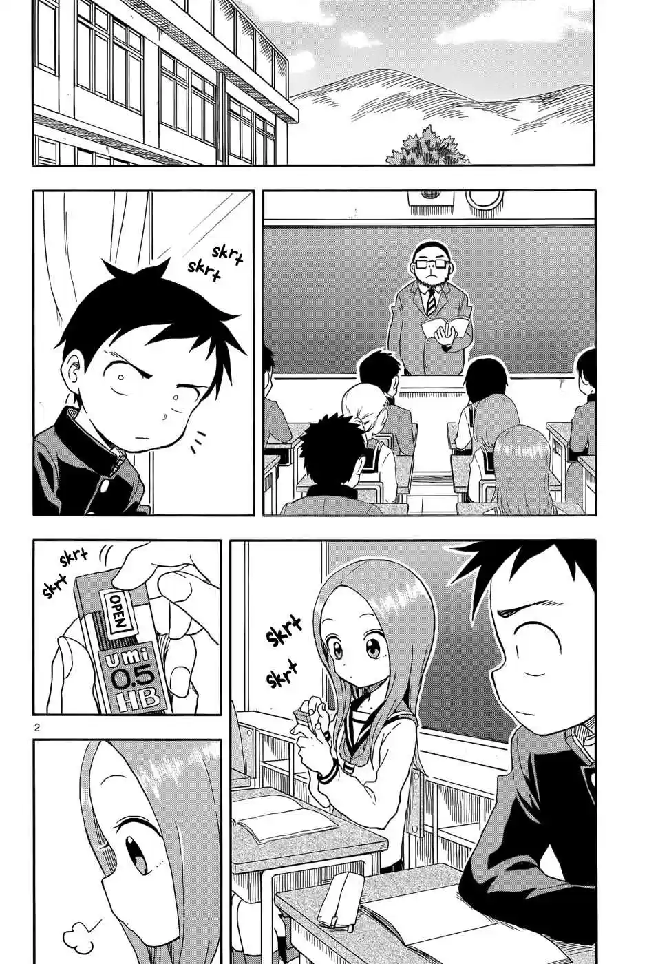 Karakai Jouzu no Takagi san Ch. 87 Box