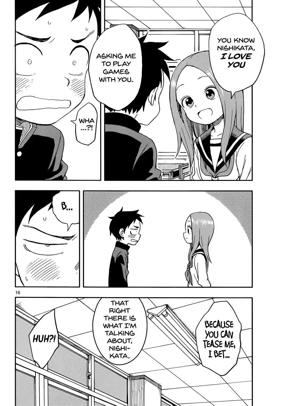 Karakai Jouzu no Takagi san Ch. 87 Box