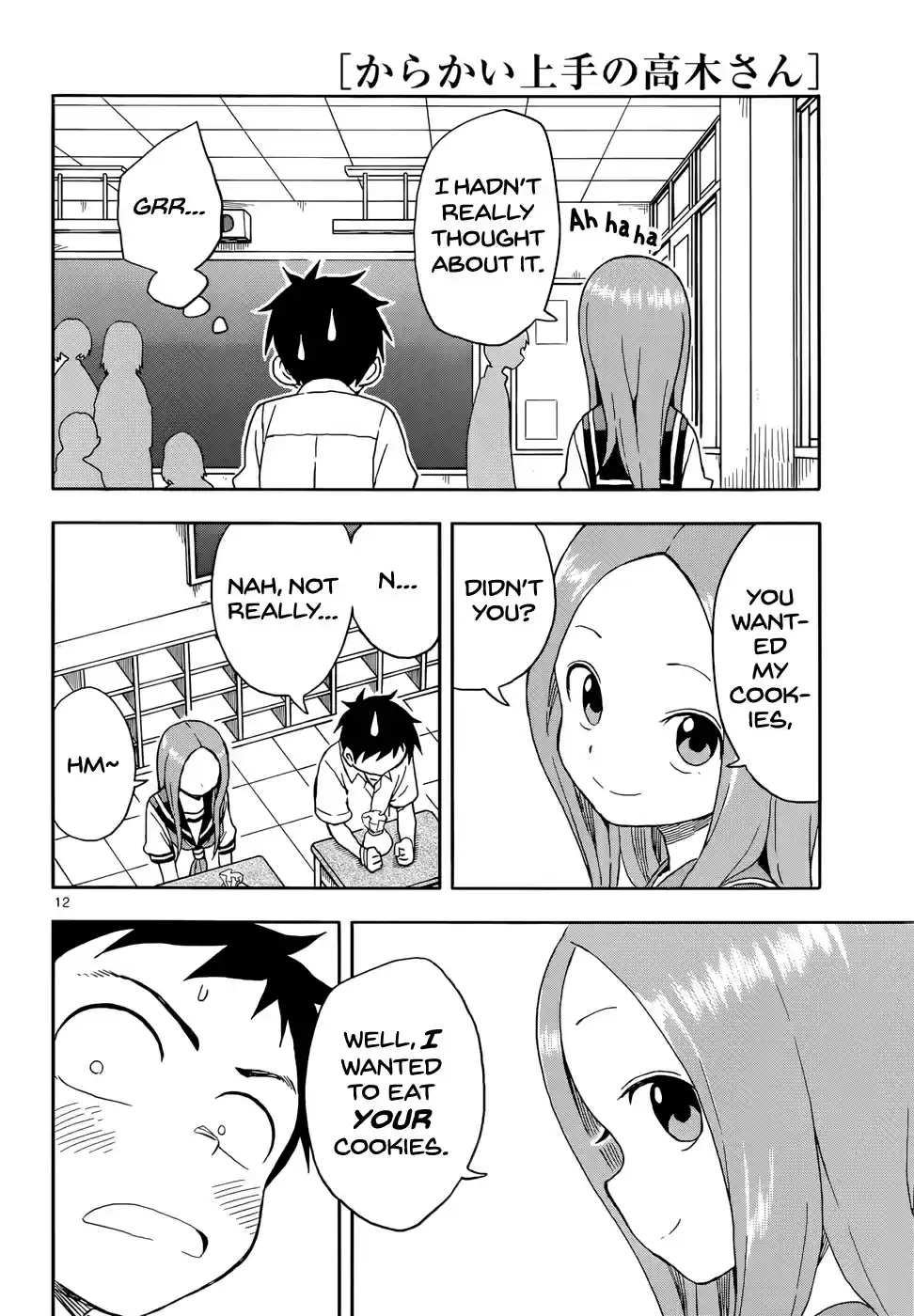Karakai Jouzu no Takagi san Ch. 88 Cookies