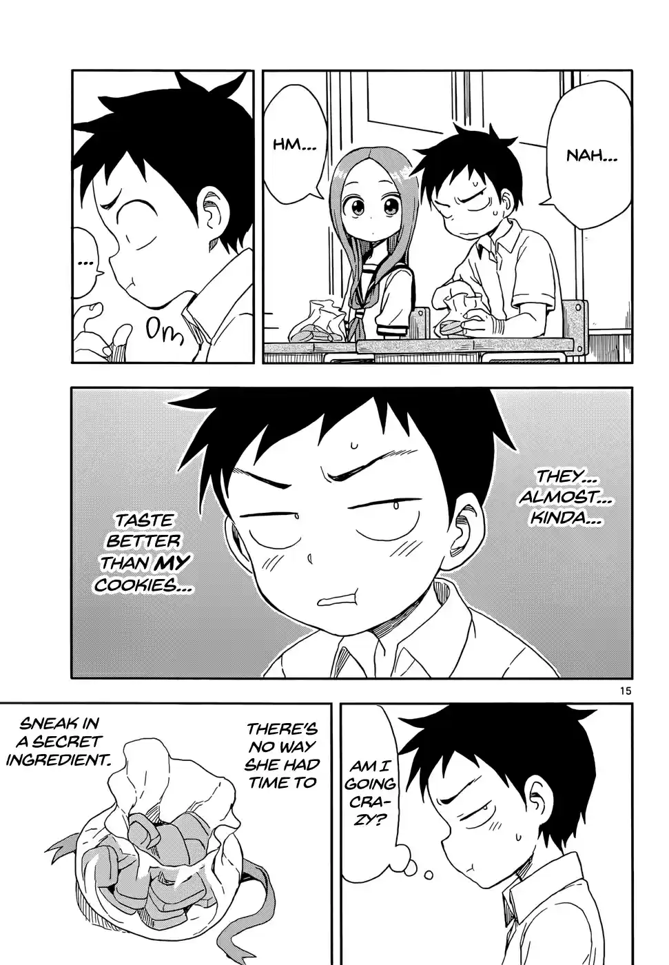 Karakai Jouzu no Takagi san Ch. 88 Cookies