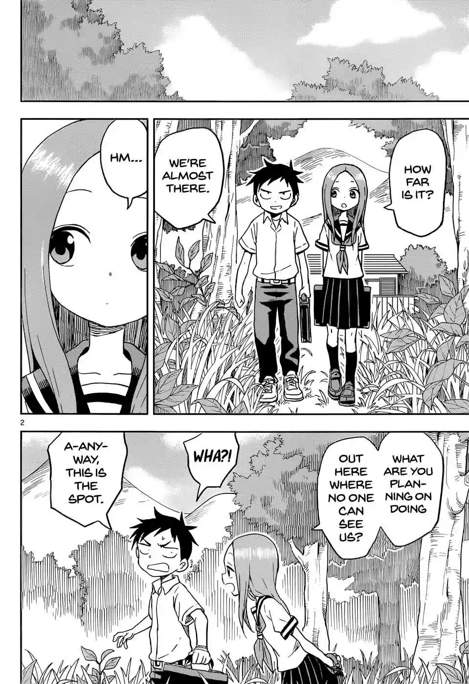 Karakai Jouzu no Takagi san Ch. 89 Fishing