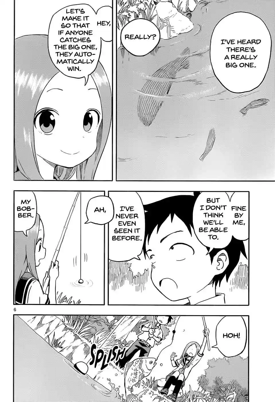 Karakai Jouzu no Takagi san Ch. 89 Fishing