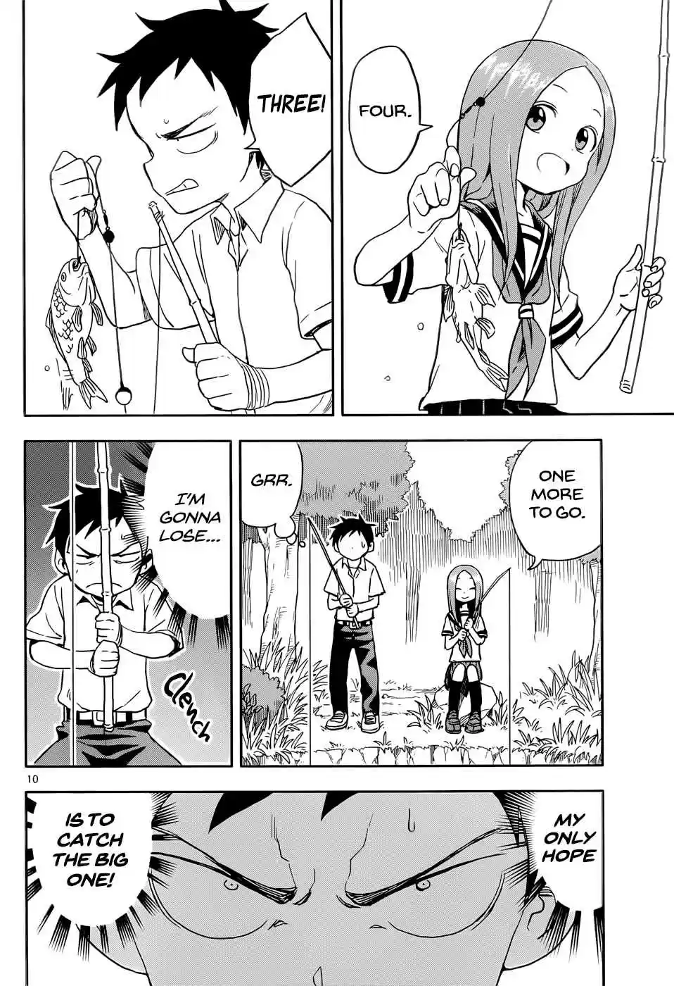 Karakai Jouzu no Takagi san Ch. 89 Fishing