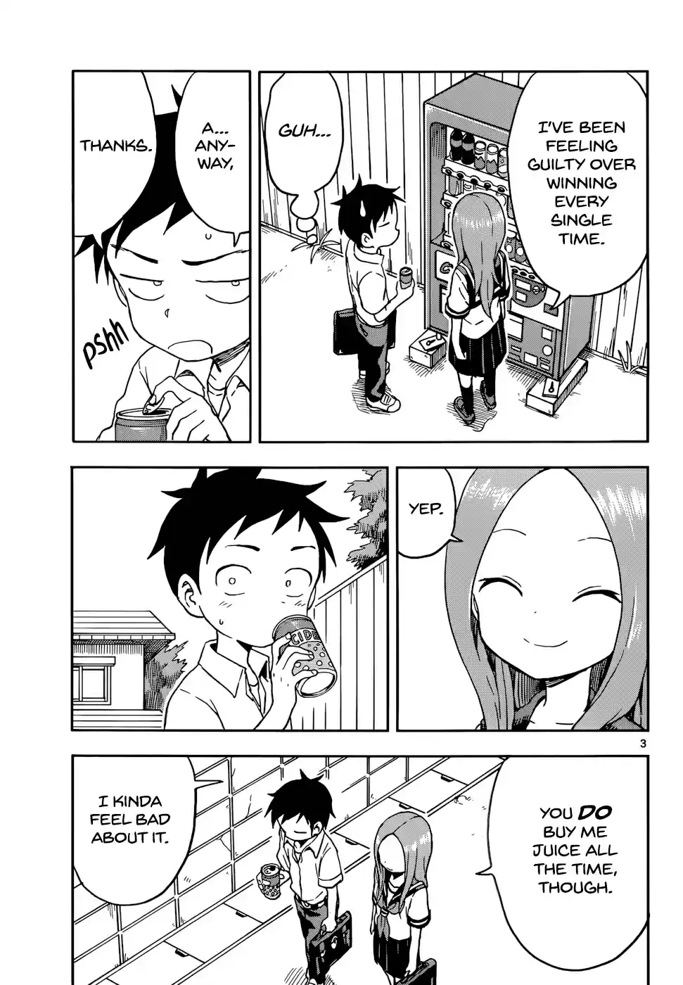 Karakai Jouzu no Takagi san Ch. 90 Blood Type