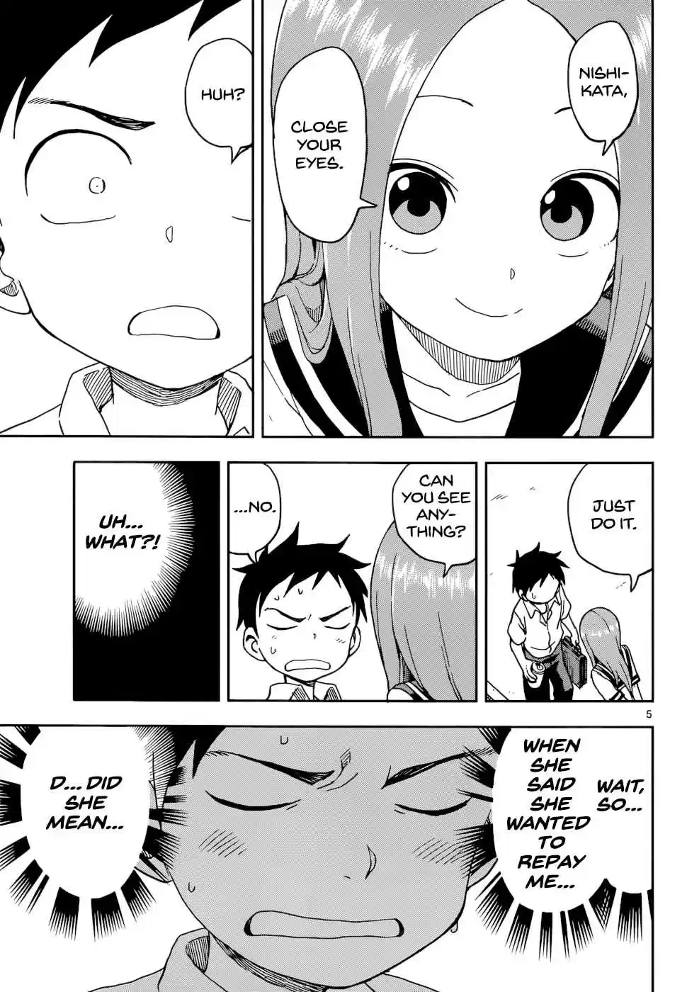 Karakai Jouzu no Takagi san Ch. 90 Blood Type