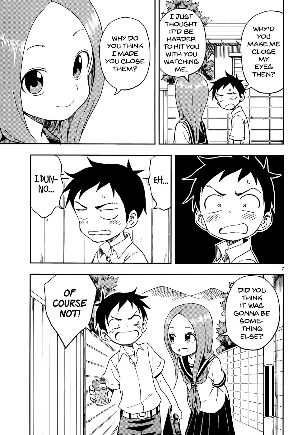 Karakai Jouzu no Takagi san Ch. 90 Blood Type
