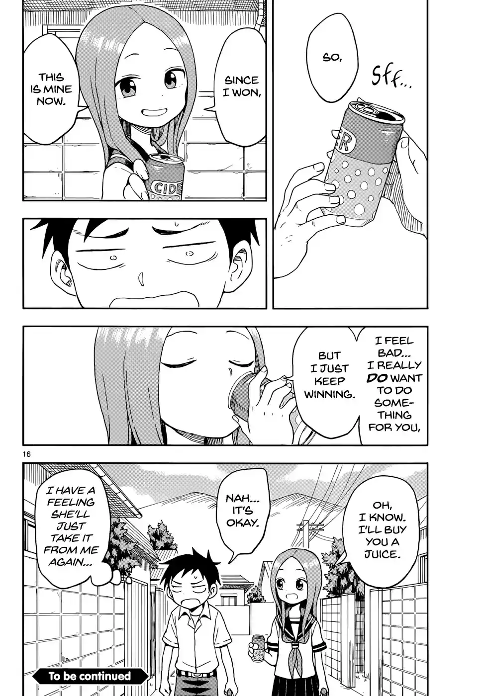 Karakai Jouzu no Takagi san Ch. 90 Blood Type
