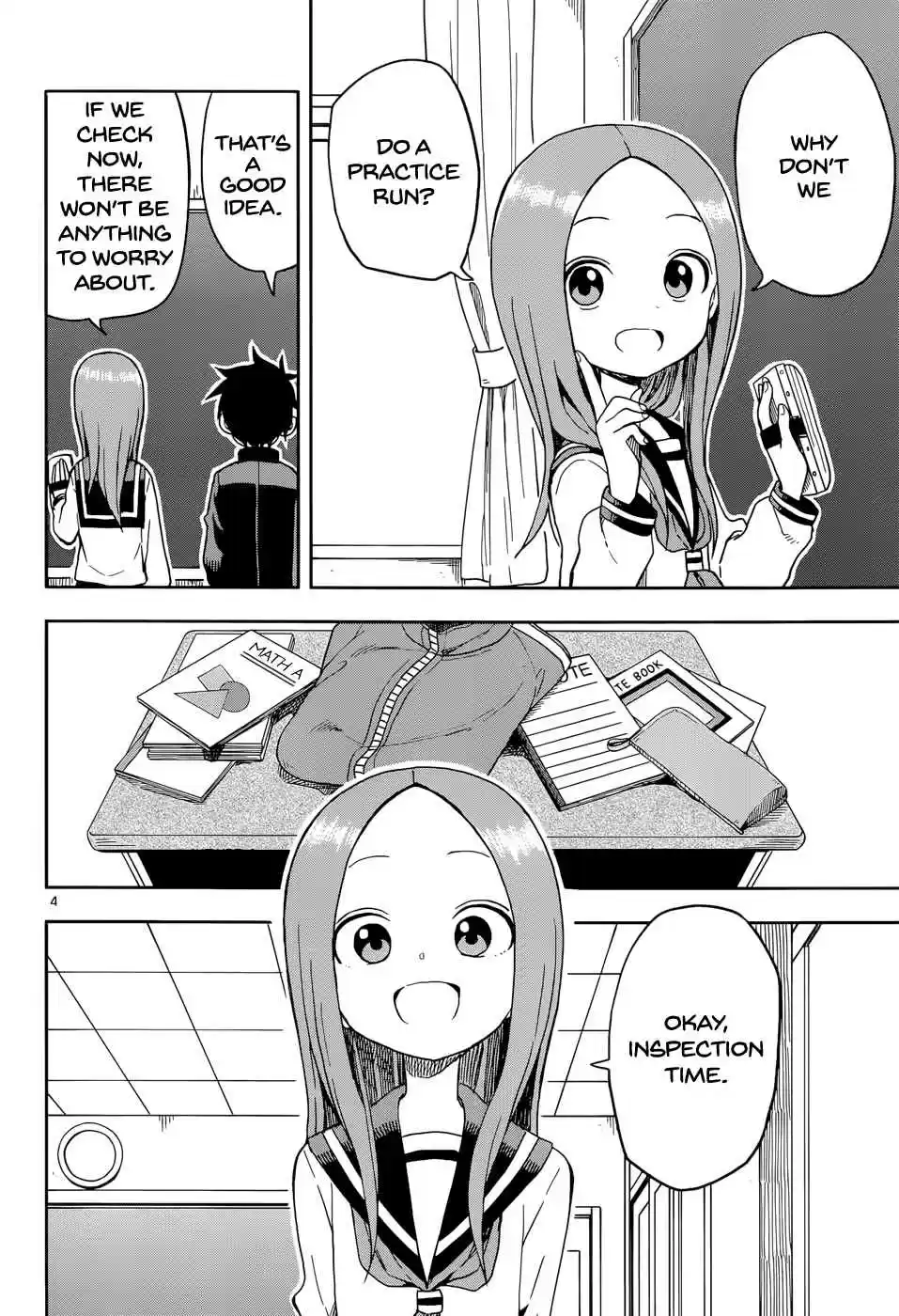 Karakai Jouzu no Takagi san Ch. 91 Bag Inspection