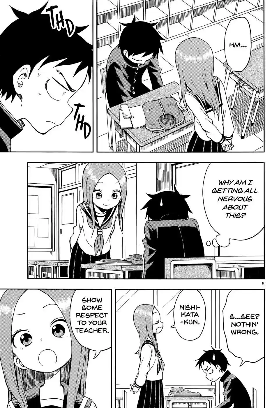 Karakai Jouzu no Takagi san Ch. 91 Bag Inspection