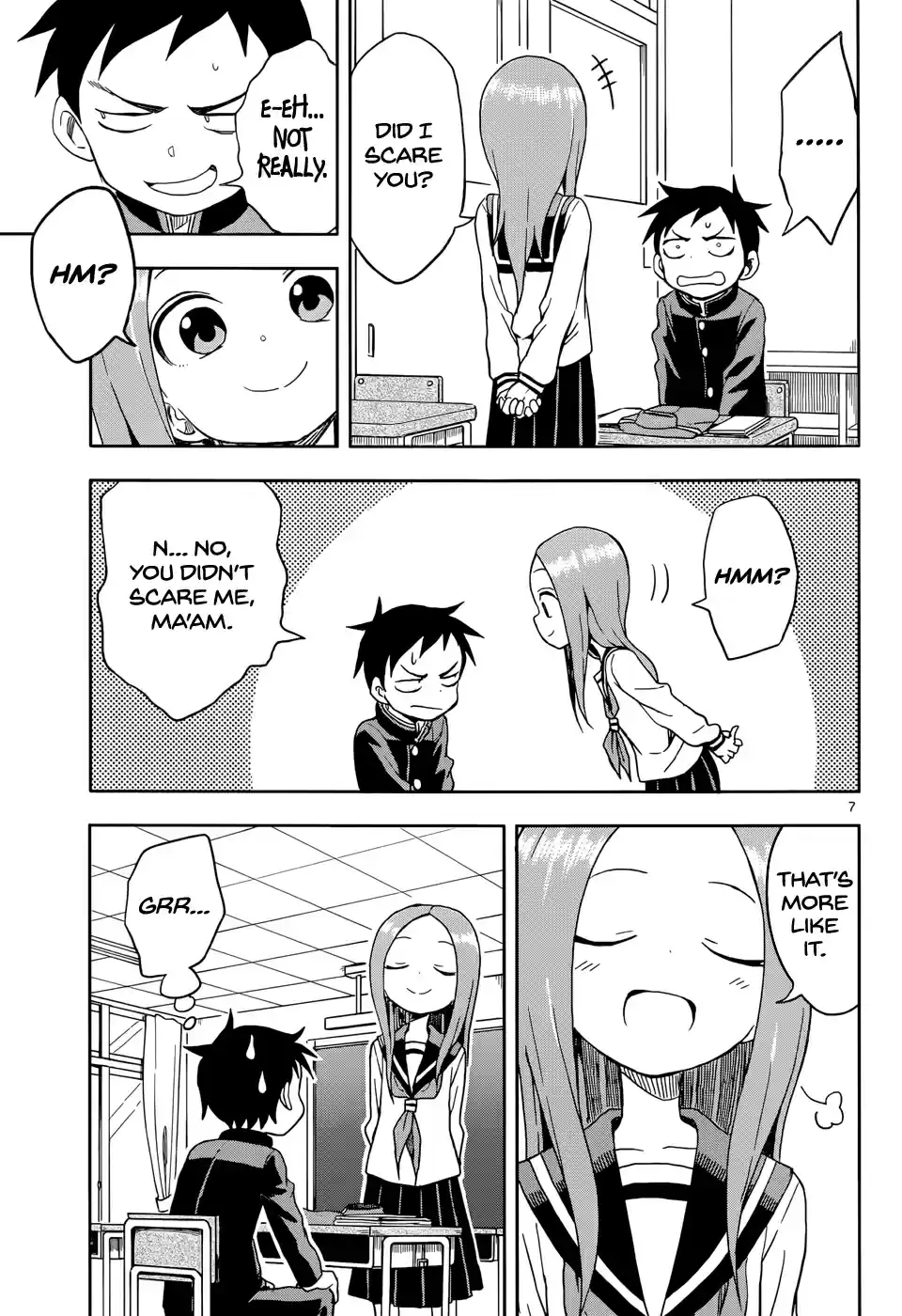 Karakai Jouzu no Takagi san Ch. 91 Bag Inspection