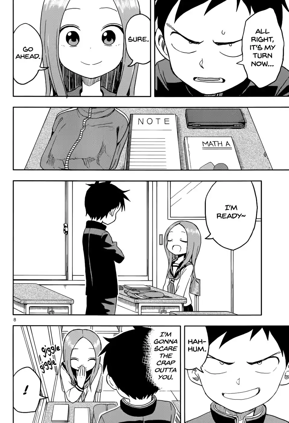 Karakai Jouzu no Takagi san Ch. 91 Bag Inspection