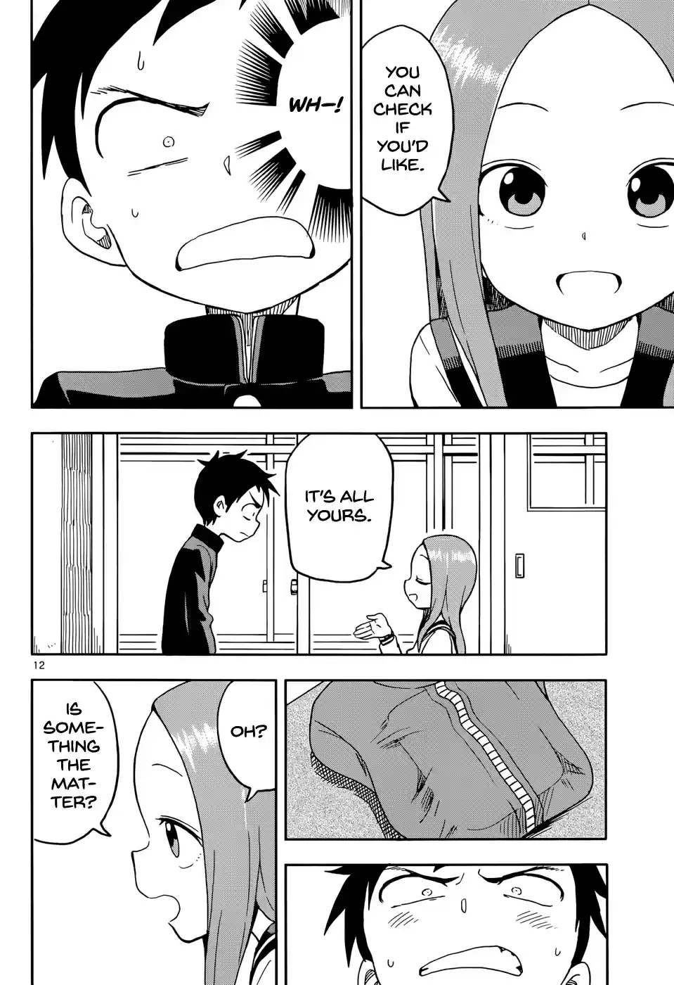 Karakai Jouzu no Takagi san Ch. 91 Bag Inspection