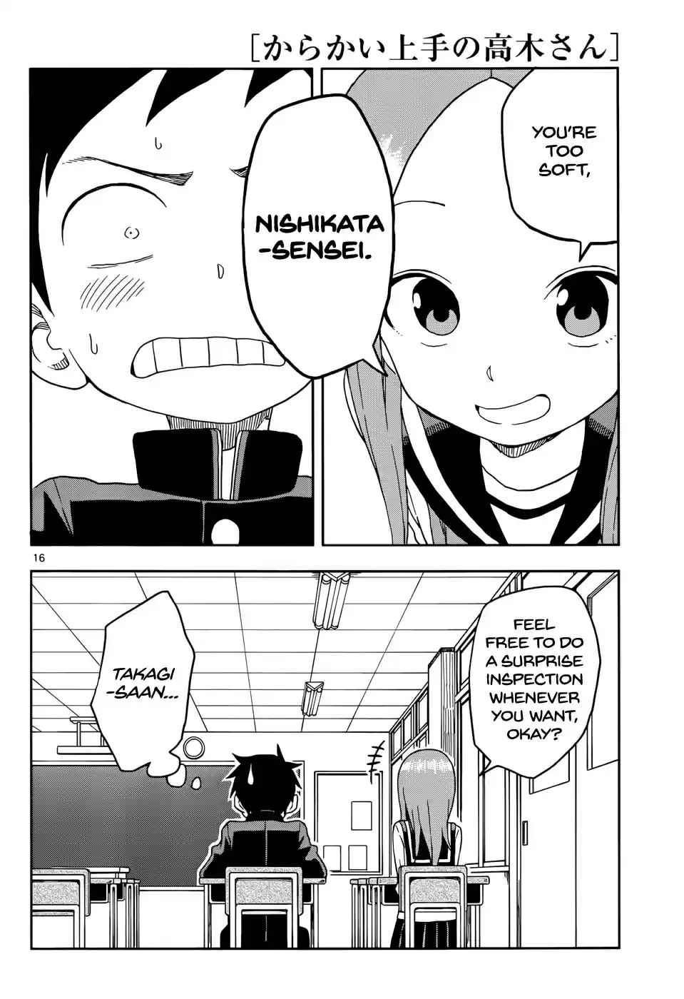 Karakai Jouzu no Takagi san Ch. 91 Bag Inspection
