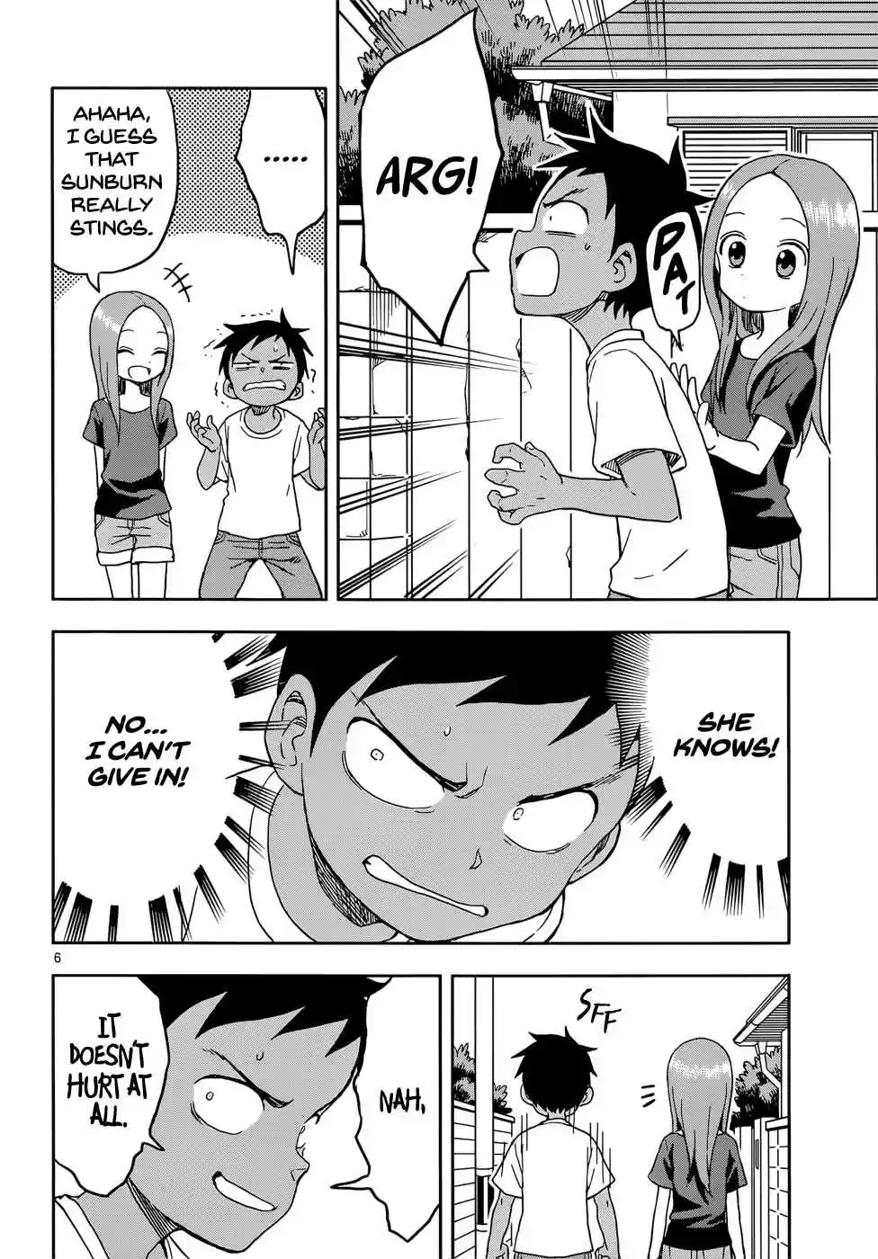 Karakai Jouzu no Takagi san Ch. 92 Sunburn