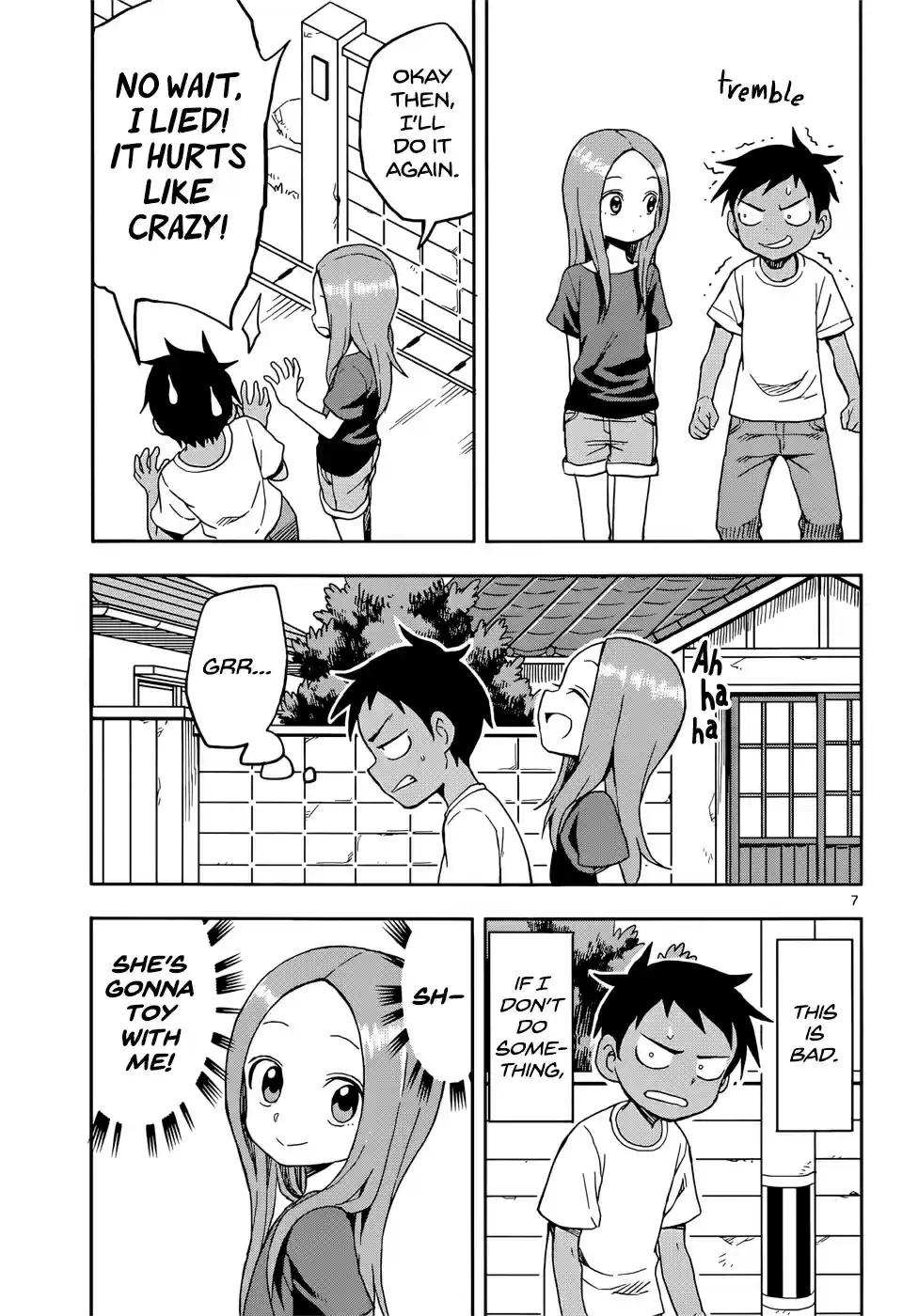 Karakai Jouzu no Takagi san Ch. 92 Sunburn
