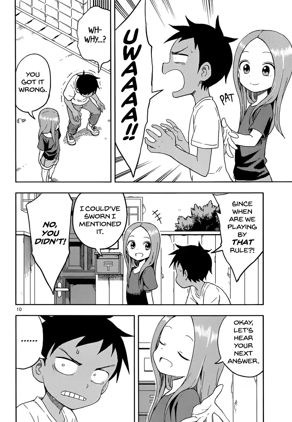 Karakai Jouzu no Takagi san Ch. 92 Sunburn