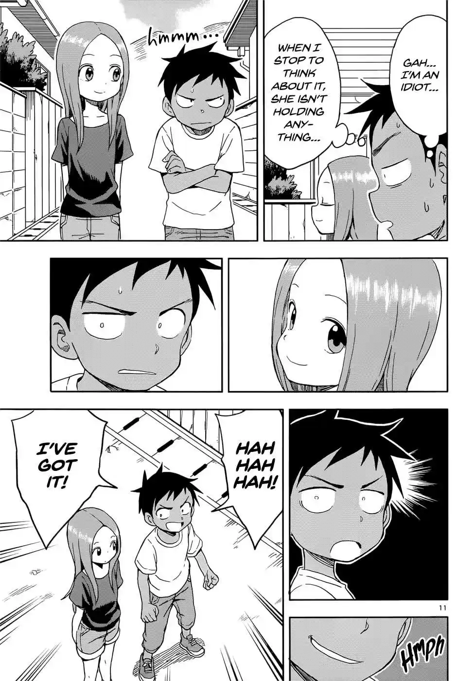 Karakai Jouzu no Takagi san Ch. 92 Sunburn
