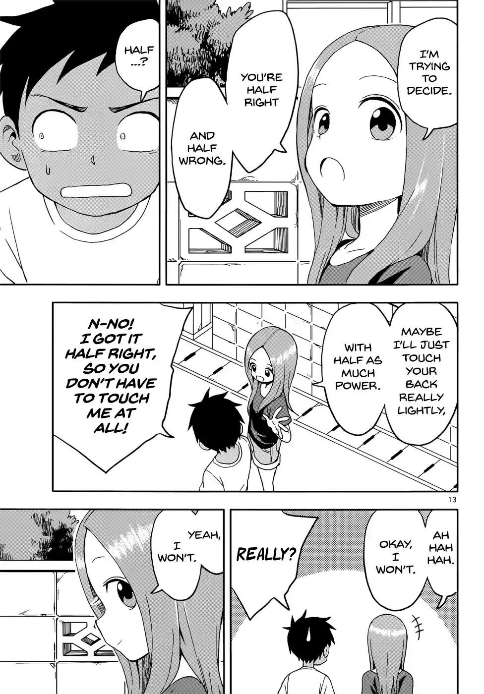 Karakai Jouzu no Takagi san Ch. 92 Sunburn