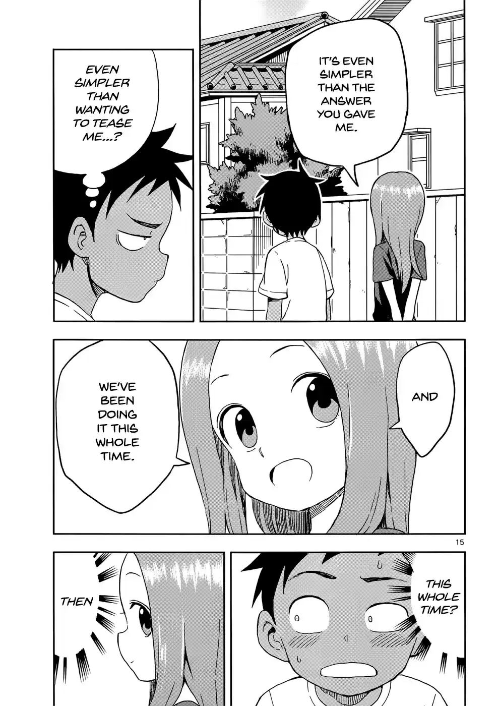 Karakai Jouzu no Takagi san Ch. 92 Sunburn